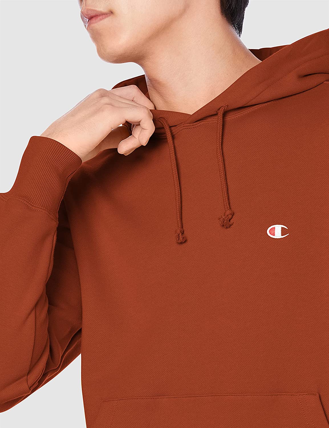 【送料無料】【3500円均一 Mサイズのみ】【廃番メル】Champion(チャンピオン) メンズ　プルオーバー　スウエットシャツ　オータムレンガ　C3Q101-416-M【22★】