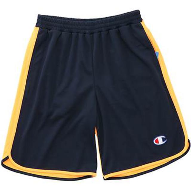 【送料無料】【よりどり3個以上で各200円引き】【廃番】Champion(チャンピオン)メンズPRACTICE PANTSハーフパンツネイビーC3LB522-370【19★】●●