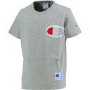 【送料無料】【よりどり3個以上で各200円引き】【廃番】Champion(チャンピオン)キッズ・ジュニアBIG-CMARK TEE半袖Tシャツ杢グレーCS498...