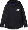 【送料無料】【よりどり3個以上で各200円引き】【廃番】Champion(チャンピオン)ジップ アップ パーカーキッズ・ジュニアバスケットボールブラックCKRB...