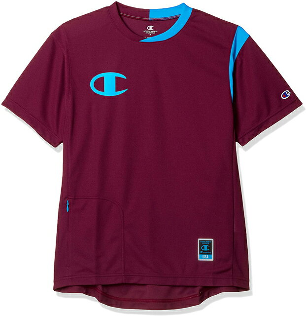 【送料無料】【3500円均一】【廃番メル】Champion(チャンピオン) MEN’S ESPORTS ゲームジャージ 半袖eスポーツウェア ファスナーポケット...