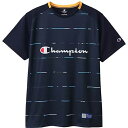 【送料無料】【3000円均一】【廃番】Champion チャンピオン 抗菌 防臭 半袖 Tシャツメンズ プラクティス Tシャツネイビー C3TV307-370【21★】