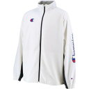 【送料無料】【8000円均一 XLサイズのみ】【廃番メル】 Champion(チャンピオン) メンズ ウィンドブレーカー ウィンドアップジャケット ホワイト C...