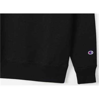 La foresta d’Italiaの【送料無料】【10000円均一】Champion(チャンピオン) クルーネックスエット・パンツ 上下セット ブラック C3XS060-C3XS253-090【23★】｜アングル3