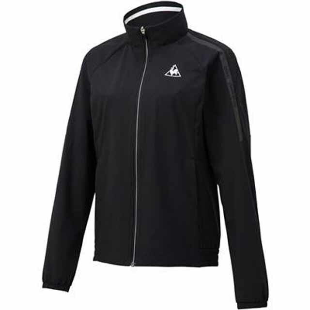 【送料無料】【よりどり3個以上で各200円引き】【廃番】le coq sportif（ルコック）レディース・ウィメンズライトコンプレッションジャケットブラックQTWNJK00-BLK【19★】●●