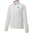 【送料無料】【よりどり3個以上で各200円引き】【廃番】le coq sportif（ルコック）レディース・ウィメンズライトコンプレッションジャケットホワイトQTWNJK00-WHT【19★】●●