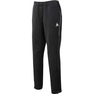 【送料無料】【よりどり3個以上で各200円引き】【廃番】le coq sportif(ルコック)レディーススウェットロングパンツブラックQTWNJG40-BLK【19★】●●