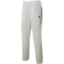 【6000円均一】【廃番】le coq sportif（ルコック）レディーススウェットロングパンツホワイトQTWNJG40-WHT【19★】●●