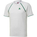 【送料無料】【4000円均一】【廃番メル】le coq sportif(ルコック) メンズ 半袖シャツ ホワイト QTMNJA08-WHT 【19★】●●