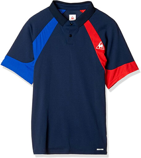 【送料無料】【5000円均一 Mサイズのみ】【廃番】le coq sportif(ルコック)テニスウェア 半袖シャツメンズハンソデポロシャツネイビーQTMPJA46-NVY-M【21☆】 【送料無料】【5000円均一 Mサイズのみ】【廃番】le coq sportif(ルコック)テニスウェア 半袖シャツメンズハンソデポロシャツネイビーQTMPJA46-NVY-M【21☆】