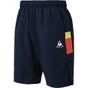 【送料無料】【6000円均一 Oサイズのみ】【廃番】le coq sportif(ルコック)テニスウェア ハーフパンツメンズゲームパンツネイビーQTMQJD00-NVY-O【21☆】