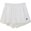 【送料無料】【5000円均一】【廃番メル】le coq sportif(ルコック) JTA公認 レディース ウィメンズ キュロット ホワイト QTWXJE06-...