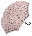 【送料無料】【2000円均一】レディース・ウィメンズ シルバーコーティング 晴雨兼用傘 UV99%カット 小花プリント 手開き傘 50cm ピンク MK6143...