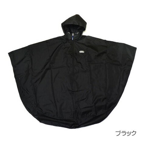 【送料無料】【Mサイズのみ】【廃番】OUTDOOR PRODUCTS男女兼用レインポンチョブラック4687225-BK【17☆】【婦人用】【紳士用】