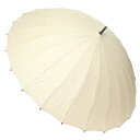 【送料無料】【よりどり3個以上で各200円引き】日本製晴雨兼用 三河木綿無地50cm 手開き傘ベージュ28-6545-BE【18★】【雨傘】【婦人傘】【日傘】