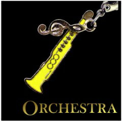 【200円均一】【廃番】BUKATSU 部活ストラップソプラノサックス09155-8【卒業】【吹奏楽部編】◎●●