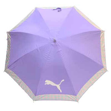 【よりどり3個で送料無料】PUMA(プーマ)晴雨兼用 シルバーコーティングドット柄65cm 手開き傘パープルPLS1465HB-PURPLE【17☆】【晴雨兼用傘】