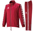 【送料無料】hummel(ヒュンメル)キッズ・ジュニアウォームアップトレーニングウェア 上下セットクラレットHJT2059-HJT3059-26【定番】