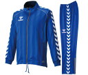 【送料無料】hummel(ヒュンメル)キッズ・ジュニアウォームアップトレーニングウェア 上下セットロイヤルブルーHJT2059-HJT3059-63【定番】