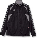 【送料無料】【4000円均一Sサイズのみ】【廃番】hummel(ヒュンメル) ジャージ 長袖 フルジップ メンズ ウォームアップジャケット ブラック×ガンメタル...