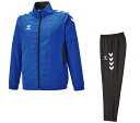【送料無料】【14000円均一】hummel(ヒュンメル) 裏メッシュウインド ジャケット&パンツのセット 上下セット ロイヤルブルー×ブラック HAW2147-63-HAW2147P-90 【23★】(4)