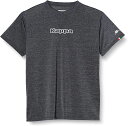 【送料無料】【2500円均一】Kappa(カッパ) ストレッチ 半袖 Tシャツメンズ HALF-SLEEVE LOGO TEEブラック KPT23010-SN90【23☆】