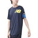 【送料無料】【2500円均一】【廃番】new balance(ニューバランス) 陸上 ランニング ウェア 半袖Tシャツメンズ Fast Flight グラフィッ...