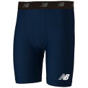 【送料無料】new balance(ニューバランス)メンズ ストレッチインナーパンツネイビー JMPF7382-NV【定番】