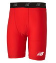 【送料無料】new balance(ニューバランス)メンズ ストレッチインナーパンツレッド JMPF7382-RED【定番】