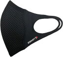 【送料無料】【よりどり3個以上で各200円引き】ZAMST(ザムスト) 通気性バツグン スポーツ マスクレディース ユニセックス マウスカバー 1枚入り 小さめサイズブラック 389451【23☆】