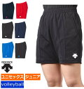 【送料無料】【130からXOサイズ展開】 DESCENTE(デサント) ユニセックス・ジュニア バレーボールパンツ バレーボールトレーニングパンツ メンズ レ...