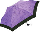 【送料無料】【2500円均一】【廃番】レディース・ウィメンズ 晴雨兼用 桜うさぎ 50cm 折りたたみ傘 紫 4170766S1-PU 【17☆】【婦人傘】