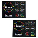 【よりどり5個で送料無料】GRANDE（グランデ）ハレノヒGRANDE STICKER2枚セットGFP1020109-09-2SET【19★】●●