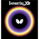 【送料無料】【よりどり3個以上で各200円引き】Butterfly(バタフライ)インパーシャルXB卓球ラバー表ラバーレッド00410-006【18☆】●●