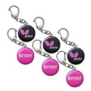 【送料無料】【1500円均一】【同梱不可】Butterfly(バタフライ)サークル・キーホルダー3個セット76230-3SET【20★】