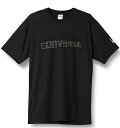 CONVERSE(コンバース) メンズ ユニセックス バスケット Tシャツ メンズ プリント Tシャツ半袖 バスケウェアメンズ トレーニング バスケット プリント Tシャツ 吸湿速乾 機能ティーシャツ　S/M/L ブラック CB231356-1919