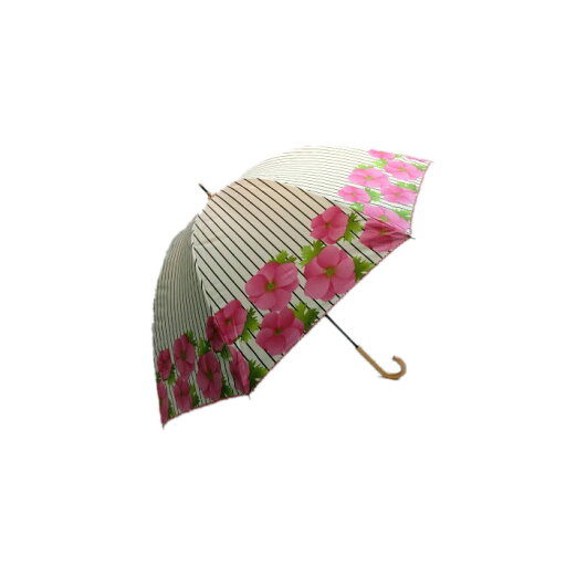 【送料無料】【よりどり3個以上で各200円引き】レディース・ウィメンズ晴雨兼用 UVカット99%ドーム型 ストライプフラワー柄55cm 手開き傘ホワイト352600S-WH(16☆)(雨傘)(婦人傘) 【送料無料】【よりどり3個以上で各200円引き】レディース・ウィメンズ晴雨兼用 UVカット99%ドーム型 ストライプフラワー柄55cm 手開き傘ホワイト352600S-WH(16☆)(雨傘)(婦人傘)
