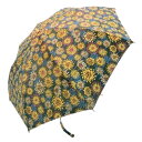 【送料無料】レディース・ウィメンズ 晴雨兼用折畳傘 和調ちりめん小紋生地日本の花火柄 50cm ネイビー36123382-NV【20☆】【婦人傘】【雨傘】