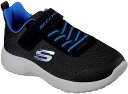 【送料無料】【17.0cmのみ】【廃番】SKECHERS(スケッチャーズ) 柔らか 低反発 シューズ スニーカーボーイズ キッズ・ジュニア DYNAMIGHTブラック×ロイヤル 97770L-BKRY-170【22☆】