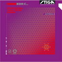 【送料無料】【3000円均一】【廃番 追】STIGA(スティガ)卓球 ラバー 日本製ユニセックス ASTERIA S クロ アツブラック 1713050119【...