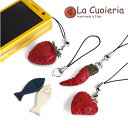 【送料無料】【イタリア製】【イタリア製】【牛革】ラ クオイエリア La Cuoieria ハンドメイド レザーストラップ ペペロンチーノ ハート CE847 CE813 CE825 CE837 CE841 CE877 CE978 CE822 7194462 【21A】(2)