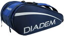【送料無料】【12本入り】DIADEM(ダイアデム) テニス ラケットバッグメンズ ユニセックス Tour V3 ラケットバッグ12本入ブルー TFD007-1...