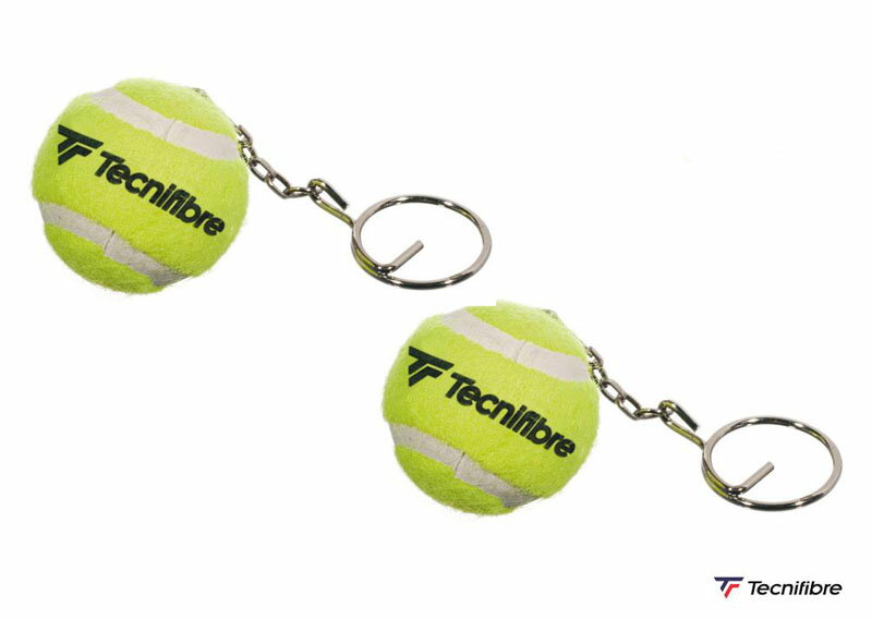 【送料無料】【2個セット】【よりどり3個以上で各200円引き】Tecnifibre(テクニファイバー) BALL KEY-RINGテニス ボールキーリング 55...