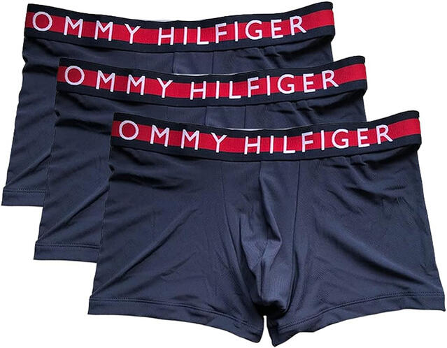 Tommy Hilfiger 【送料無料】【5000円均一】【 3枚組】TOMMY HILFIGER(トミーヒルフィガー) アンダーウェアメンズ 3枚組ボクサーパンツダークネイビー 09T4013-410【23☆】