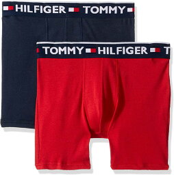 【送料無料】【並行輸入品】【4000円均一】【廃番】TOMMY HILFIGER(トミーヒルフィガー) 2枚組ボクサーパンツ 綿100%メンズ 2枚組ボクサーパンツ前開きなし マホガニー 09T3506-608【23★】