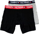 トミーヒルフィガー 【送料無料】【並行輸入品】【4000円均一】【廃番】TOMMY HILFIGER(トミーヒルフィガー) 2枚組ボクサーパンツ 綿100%メンズ 2枚組ボクサーパンツ前開きなし マルチ 09T3506-099【23★】