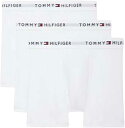【送料無料】【5000円均一】【3枚組】TOMMY HILFIGER(トミーヒルフィガー)3枚組ボクサーパンツ 綿100% メンズ アンダーウェア パック 男性 下着 3枚セット ホワイト 09TQ002-100【23★】