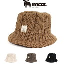 【送料無料】【3000円均一】MOZ(モズ) バケットハット レディース メンズ ハット 北欧 ブランド ロゴ ワンポイント 帽子 レディース メンズ ユニセッ...