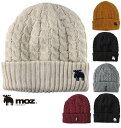 【送料無料】【2500円均一】【廃番】Moz [モズ] ニットキャップ レディース メンズ ユニセックス ニット帽子 北欧 ブランド MOZ ロゴ ワンポイント 帽子 レディース メンズ ユニセックス ジュニア 防寒 帽子 ニット帽 ワンポイント 478-0019　【23★】