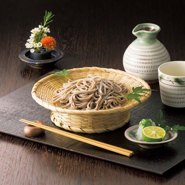【送料無料】【まとめ買いがお得】YAMAKO（ヤマコー） 細編み高台そばざる 七寸 八寸 11236 11237 【定番】